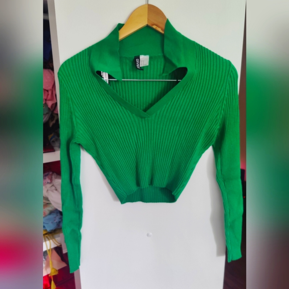 Ribbed Crop top H&M